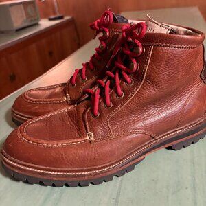 Mens Cole Haan C20357 Moc Toe Chukka Brown Leather Boots  Size 8 M